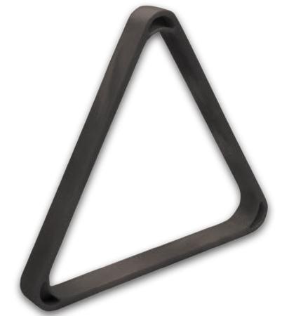 Triangel aus Hartplastik fr 57,2 mm grosse Pool Standardkugel